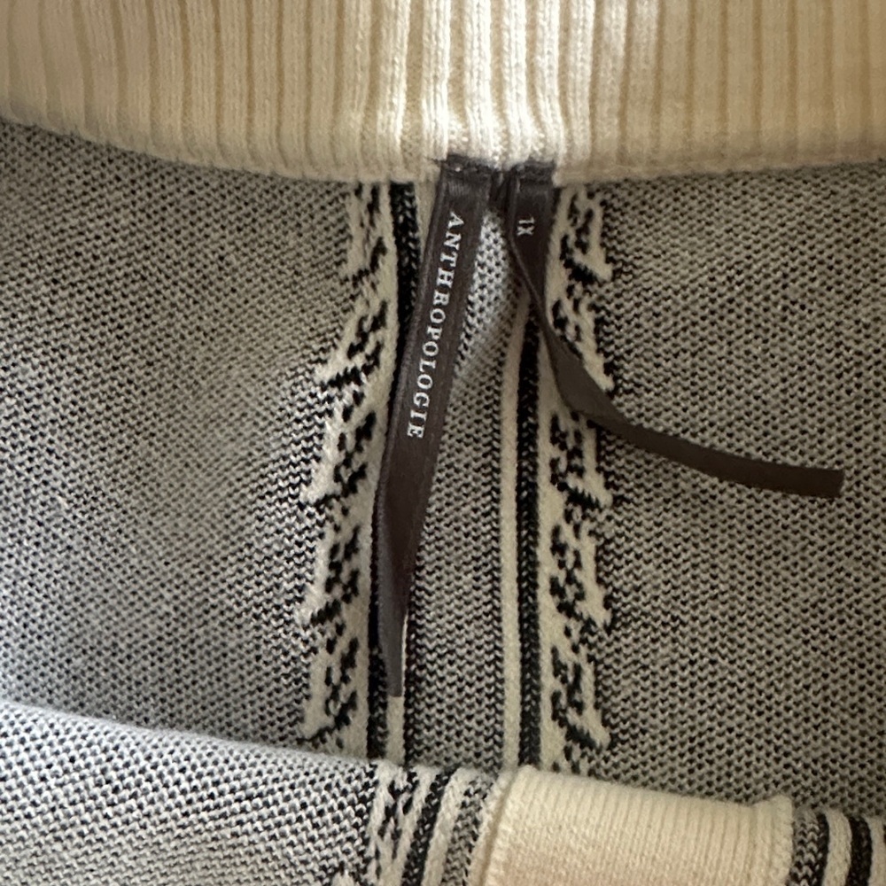 Anthropologie Sculpted Puff-Sleeve Cardigan Sweater - XL - Picture 9 of 11
